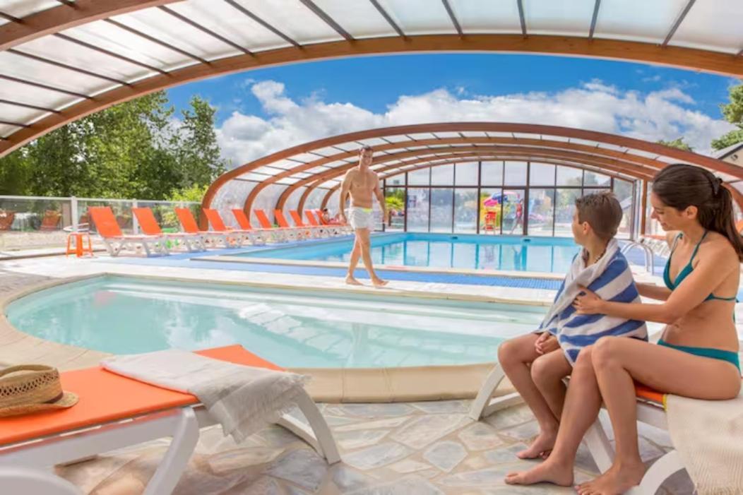 Mobil-Home 4 Etoiles Avec Piscine Proche De Blois Onzain Ngoại thất bức ảnh