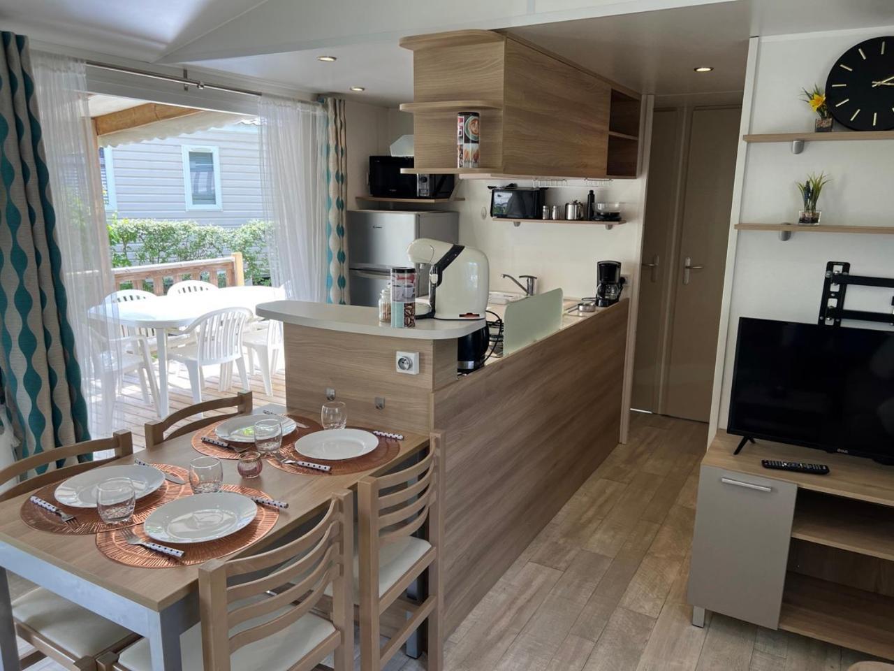 Mobil-Home 4 Etoiles Avec Piscine Proche De Blois Onzain Ngoại thất bức ảnh